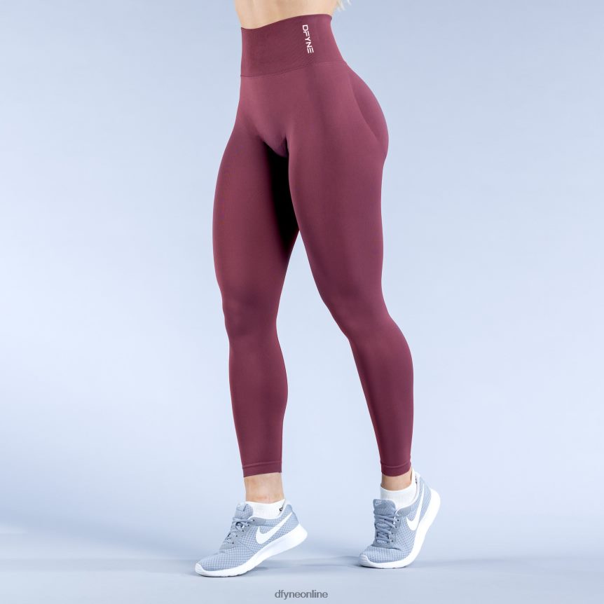 Dfyne dynamische Leggings 3Burgund Böden 862L6L27