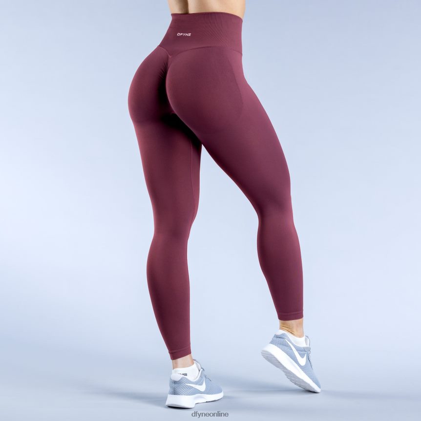 Dfyne dynamische Leggings 3Burgund Böden 862L6L27