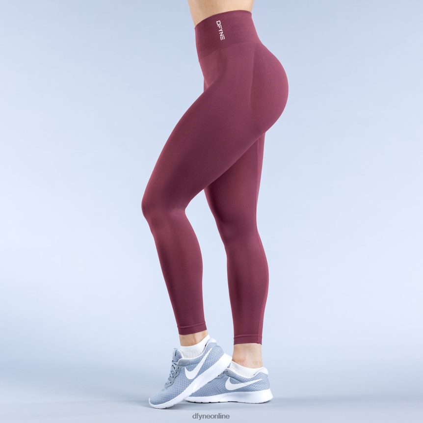 Dfyne dynamische Leggings 3Burgund Böden 862L6L27