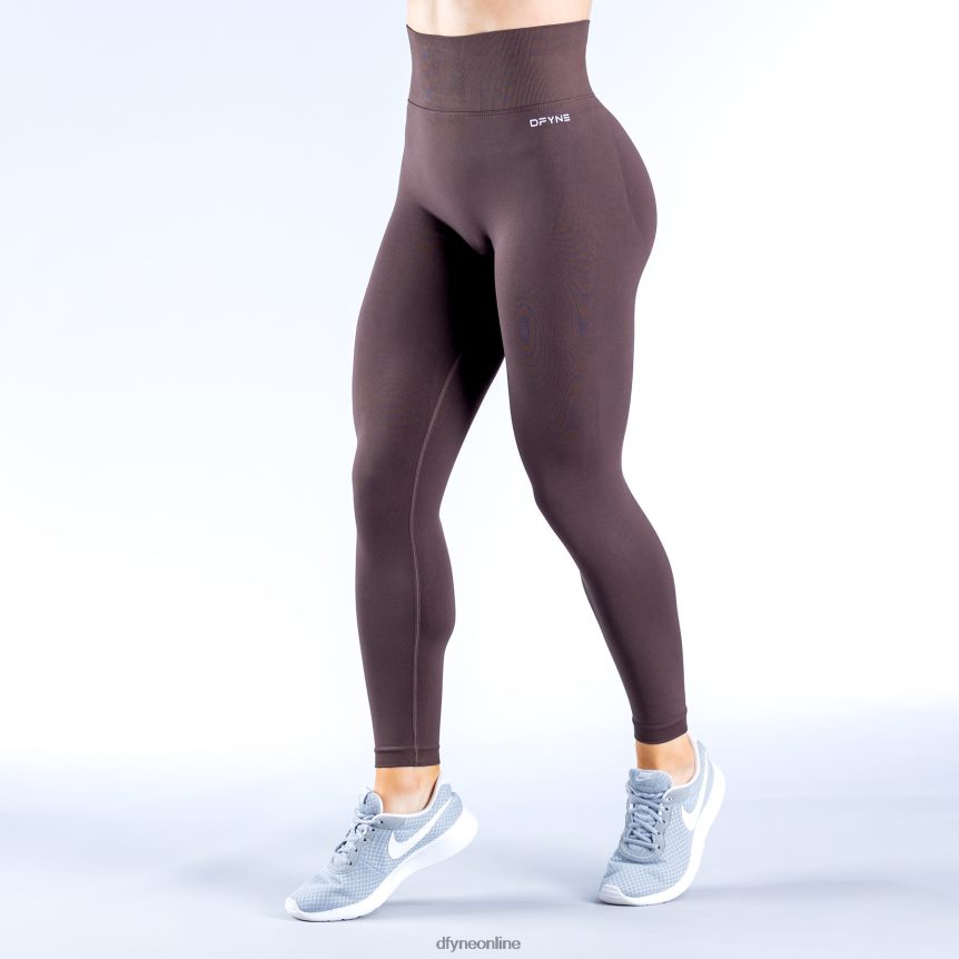Dfyne dynamische Leggings 3Schokoladenbraun Böden 862L6L6