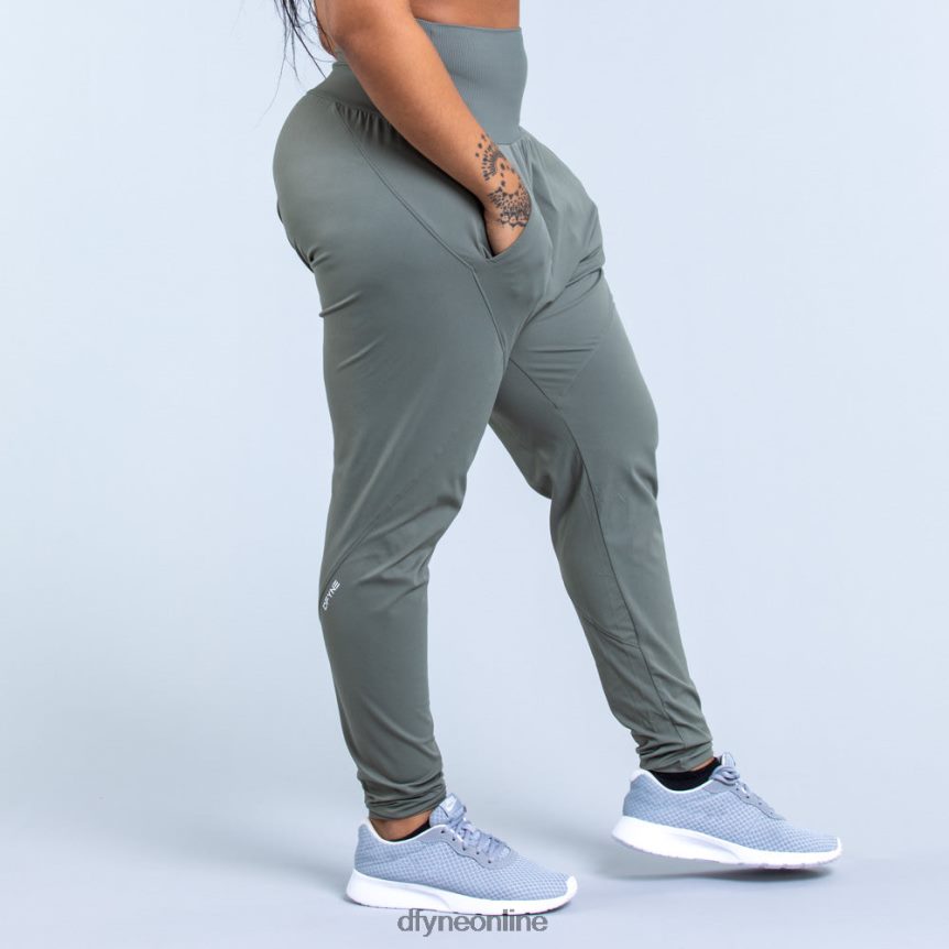 Dfyne Origin Harems-Jogginghose mit konischer Passform 3moosgrün Böden 862L6L101