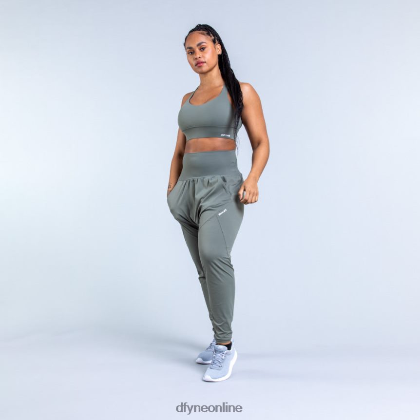 Dfyne Origin Harems-Jogginghose mit konischer Passform 3moosgrün Böden 862L6L101