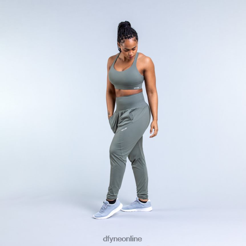 Dfyne Origin Harems-Jogginghose mit konischer Passform 3moosgrün Böden 862L6L101