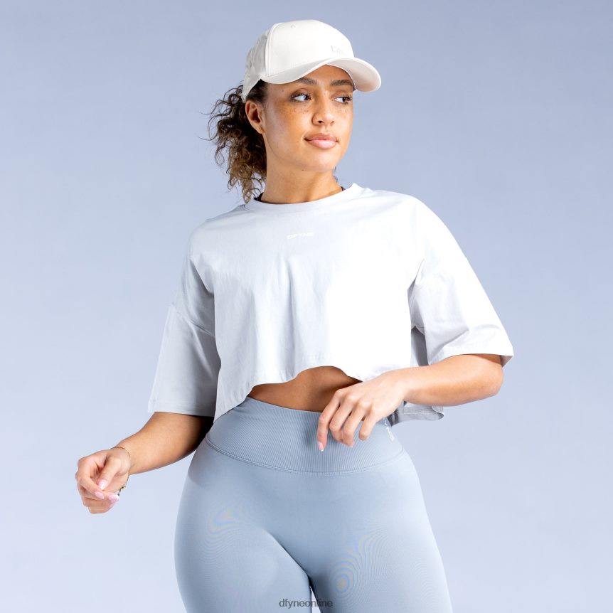 Dfyne Beleben Sie das Crop-Top wiederEisgrau Kleidung 862L6L132