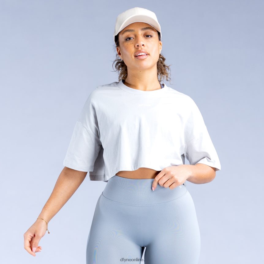 Dfyne Beleben Sie das Crop-Top wiederEisgrau Kleidung 862L6L132