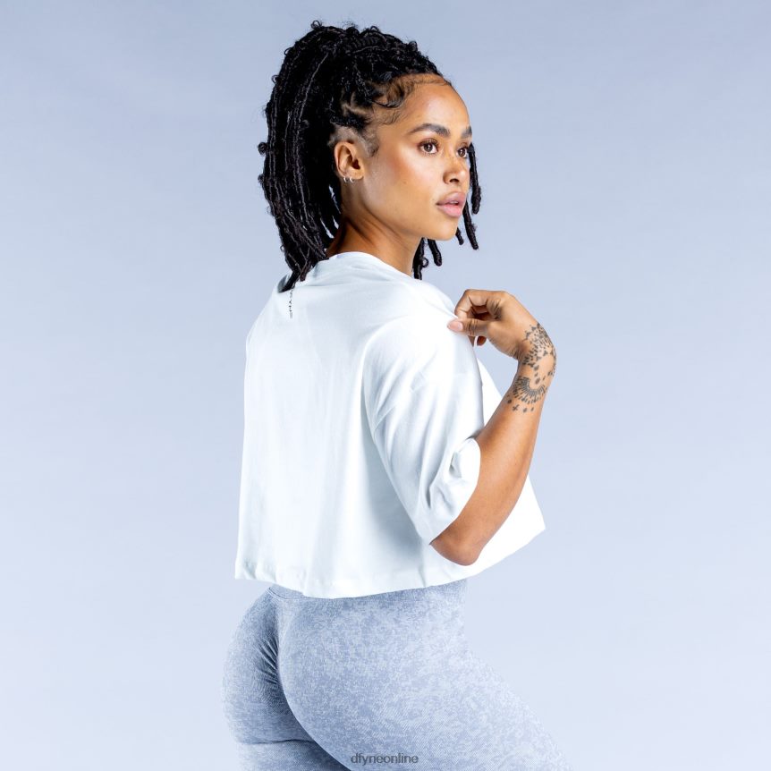 Dfyne Beleben Sie das Crop-Top wiederWeiß Kleidung 862L6L87