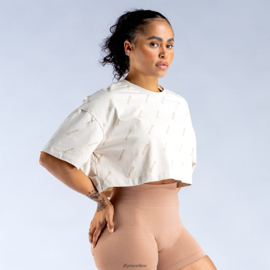 Dfyne Beleben Sie das charakteristische Crop-Top wiederbräunen Kleidung 862L6L54