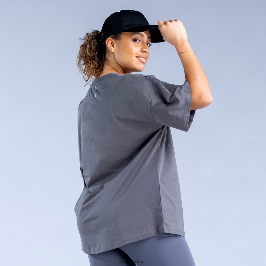 Dfyne Luxe Revive übergroßes Tdunkelgrau Spitzen 862L6L137